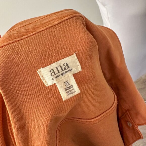 Ana Camel Color Jean Jacket - Picture 2 of 8